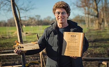 More Info for Comedian Atze Schröder pflanzt Baum im Fame Forest