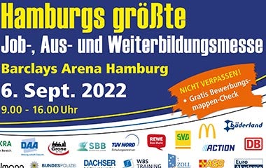 Mehr Informationen zu Hamburgs größte Job-, Aus- und Weiterbildungsmesse