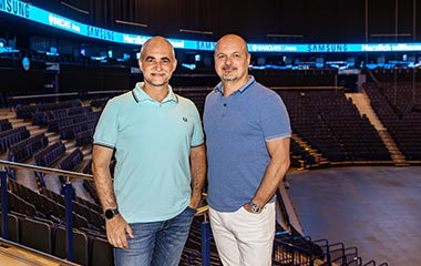 Partnerschaft zwischen Barclays Arena und Samsung Electronics