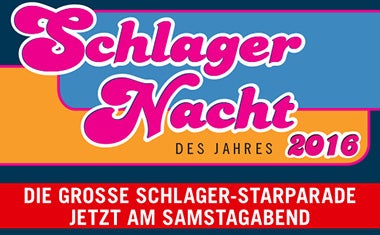  Die Schlagernacht des Jahres 2016